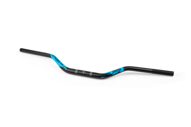 S6-197016/BL Manubrio motocross 28mm Stage6 Nero / Blu
