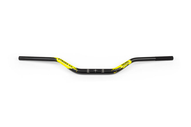 S6-197016/GO Manubrio motocross 28mm Stage6 Nero / Giallo