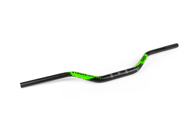 S6-197016/GR Manubrio motocross 28mm Stage6 Nero / Verde