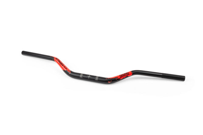 S6-197016/RE Manubrio motocross 28mm Stage6 Nero / Rosso