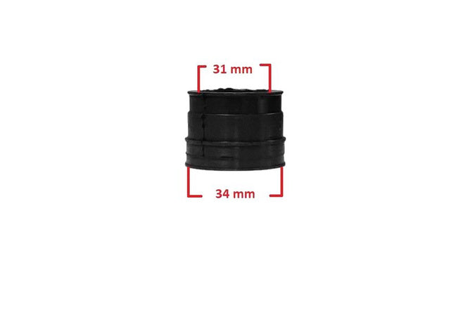 SP-41024 Gomma di aspirazione 31 / 34mm diritta