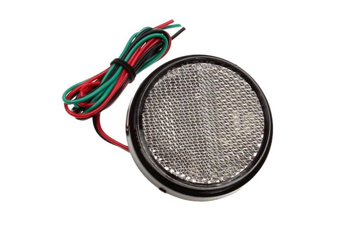 SP-93201 Catadiottro rotondo 58mm con LED bianco