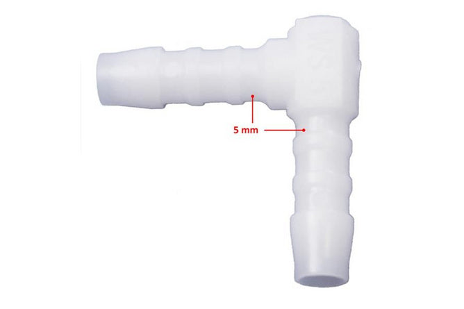 SP-94540 Raccordo tubo 90° - 5mm (x1)