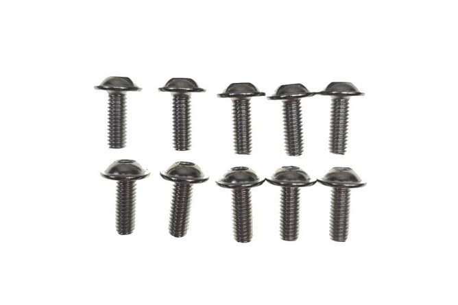 SP-95015 Viti carena a brugola bombate M6x15 con dadi (x10)