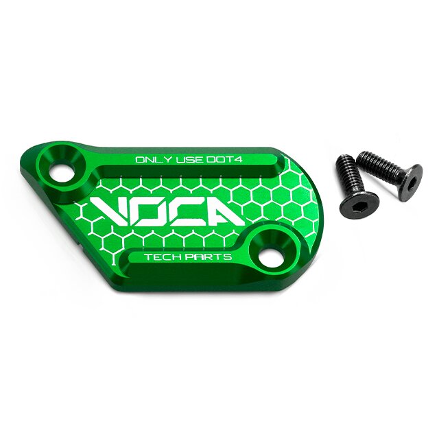 VCR-SD760.35002/GR Coperchio Pompa Freno Voca CNC Beta RR 50-125 2T/4T AJP Verde