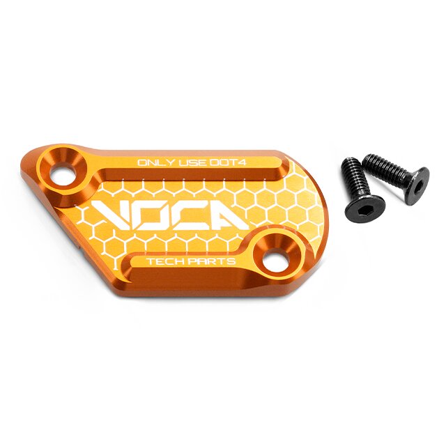 VCR-SD760.35002/GO Coperchio Pompa Freno Voca CNC Beta RR 50-125 2T/4T AJP Dorato