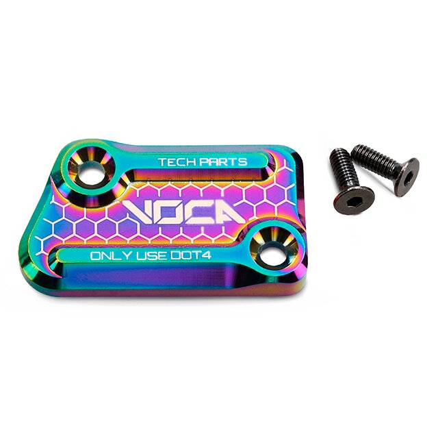 VCR-SD760.35005/TI Coperchio Pompa Freno Voca CNC Rieju MRT/RR/SMX 50 AJP Neocromato