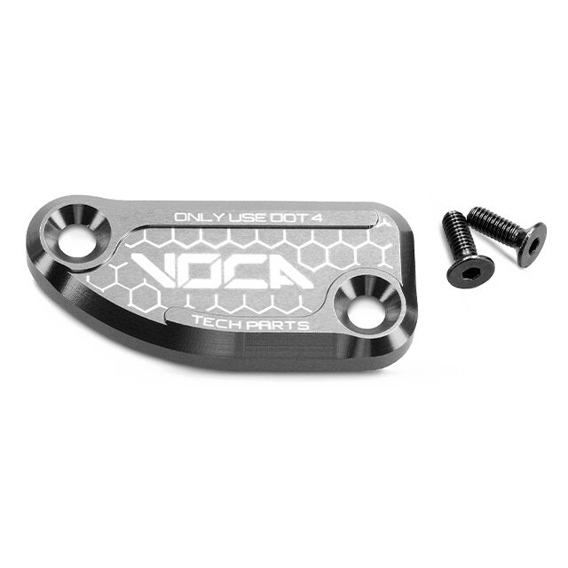 VCR-SD760.35462/AL Coperchio Pompa Freno Post. Voca CNC Derbi Senda Argento