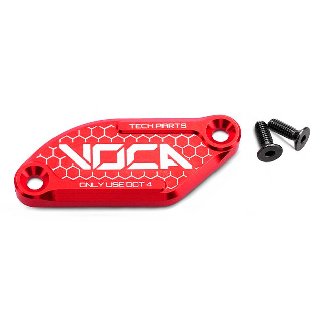 VCR-SD760.36715/RE Coperchio Pompa Freno Voca CNC Senda/MRT/SX J.Juan Rosso