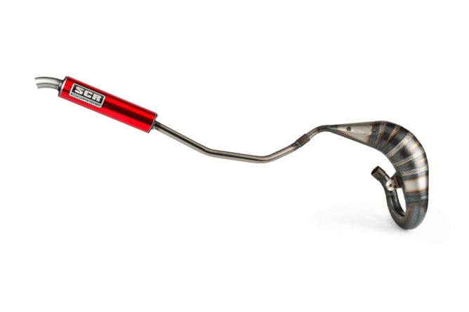 SCR-CRR3860/RE Scarico SCR Corse Racing Line Cross 70-80 Rieju MRT rosso