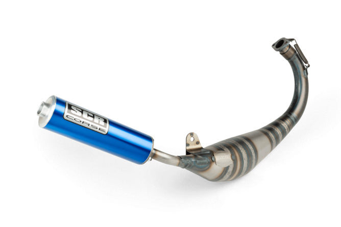 SCR-RSM3772/BL Scarico SCR Corse Racing Line 70-80 AM6 blu