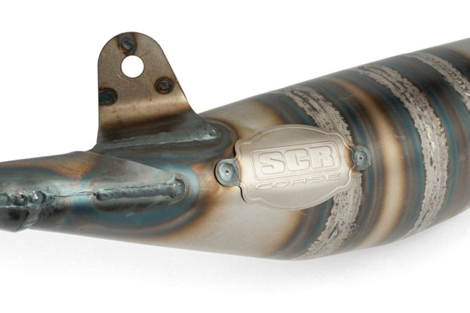 SCR-RSM3772/BL Scarico SCR Corse Racing Line 70-80 AM6 blu