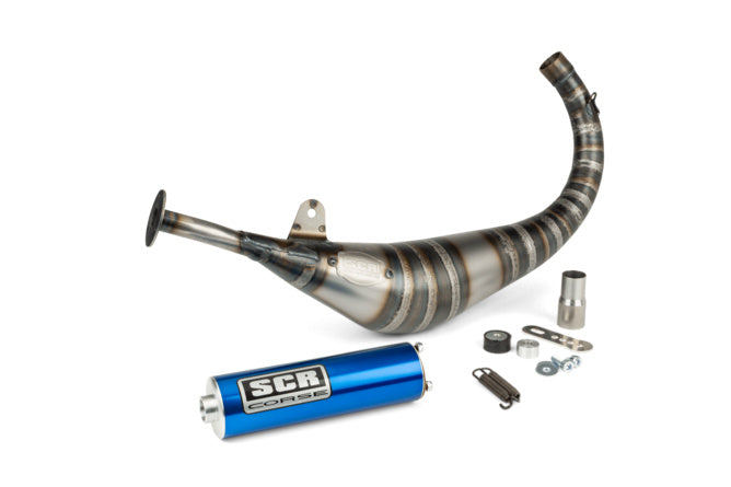 SCR-RSM3921/BL Scarico SCR Corse Racing Line 80-90 AM6 blu