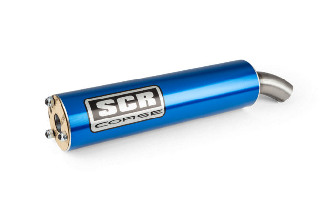 SCR-SIL300/BL Silenziatore SCR Corse Scooter blu