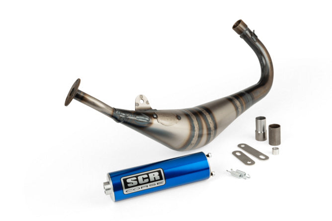 SCR-SM3780/BL Scarico SCR Corse Handmade 50-70 AM6 blu
