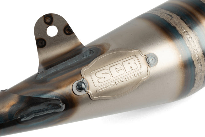 SCR-SM3780/RE Scarico SCR Corse Handmade 50-70 AM6 rosso