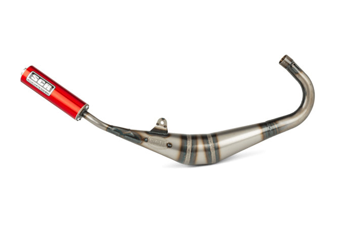 SCR-SM3789/RE Scarico SCR Corse Handmade 50-70 Derbi rosso