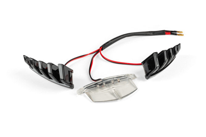 STR-998.30/BL Illuminazione LED per presa d'aria anteriore Piaggio Zip SP2 blu