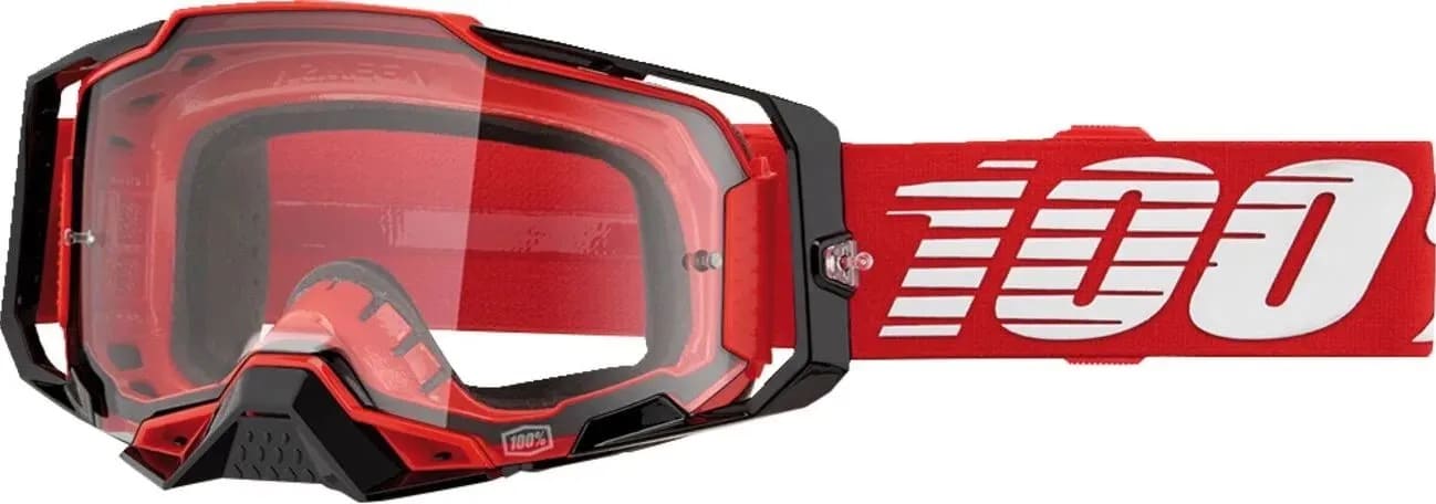 HDP-26013445 Maschera cross 100% Armega rosso