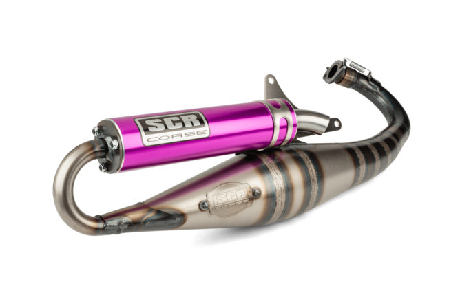 SCR-SC3796/PU Scarico SCR Corse Handmade 70 Piaggio viola