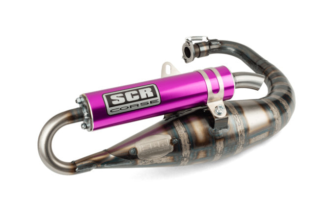 SCR-SC3834/PU Scarico SCR Corse Handmade 70 Minarelli verticale viola