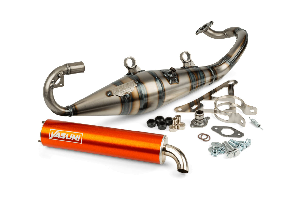 YAS225N-RPRO Scarico Yasuni R-Pro Peugeot liegend / Morini Arancione