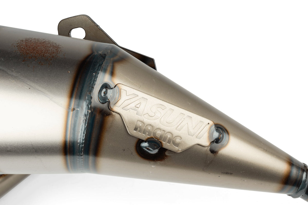 YAS233TD Yasuni Cross HM Derbi Senda Blue Exhaust