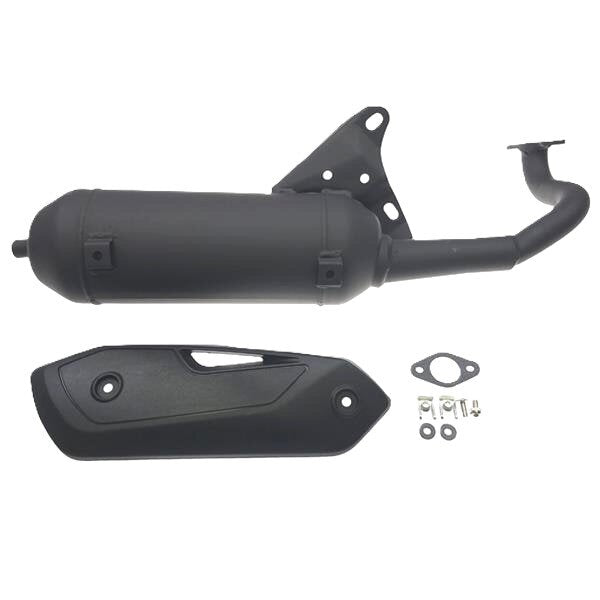 TG030737513 Scarico Tecnigas Silent Pro Minarelli orizzontale Nero