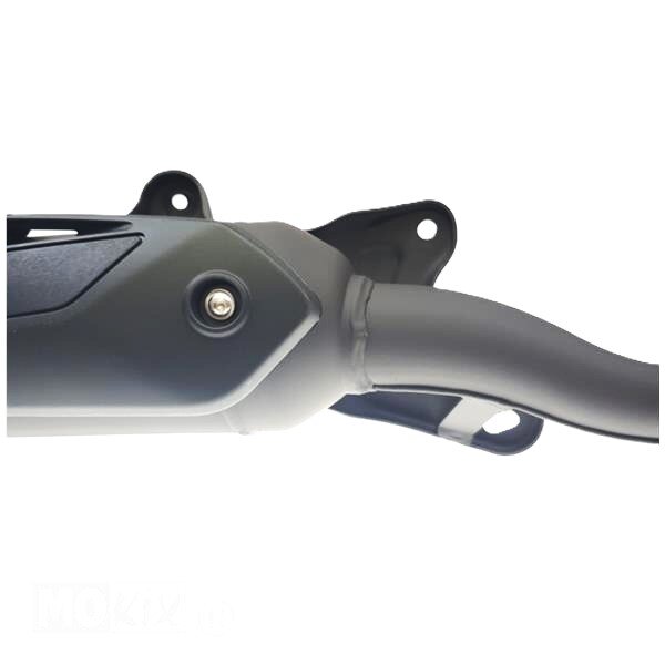 TG030725013 Scarico Tecnigas Silent Pro Peugeot orizzontale Nero
