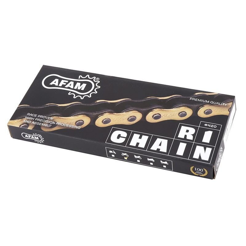 AFAM219267 Catena 420 rinforzado Afam dorato 142 maglie