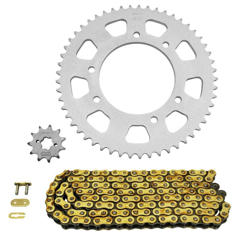 AFAM11249 Kit catena Derbi DRD SM Racing 50 dal 2006 - Afam 11 x 53