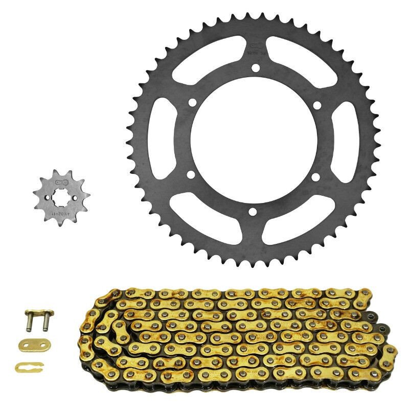 AFAM150801 Kit catena Derbi DRD SM X-Treme 50 dal 2011 - Afam 11 x 53