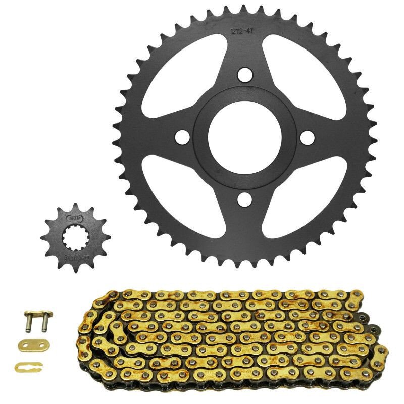 AFAM32041 Kit catena Yamaha TZR 50 dal 1997 - Afam 12x47