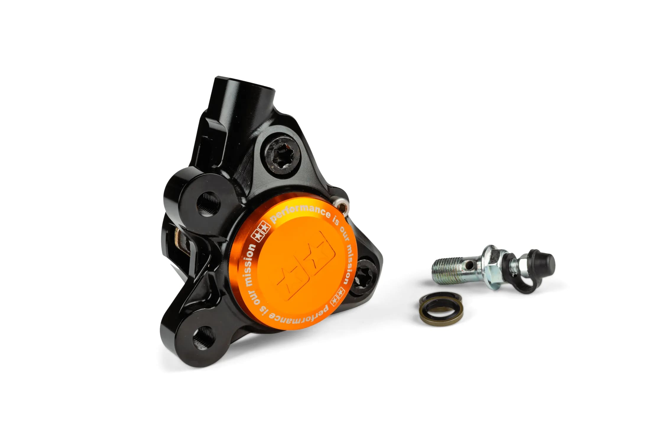 S6-1400381/BK Pinza freno anteriore alluminio CNC Stage6 Minarelli / Piaggio / Peugeot nero