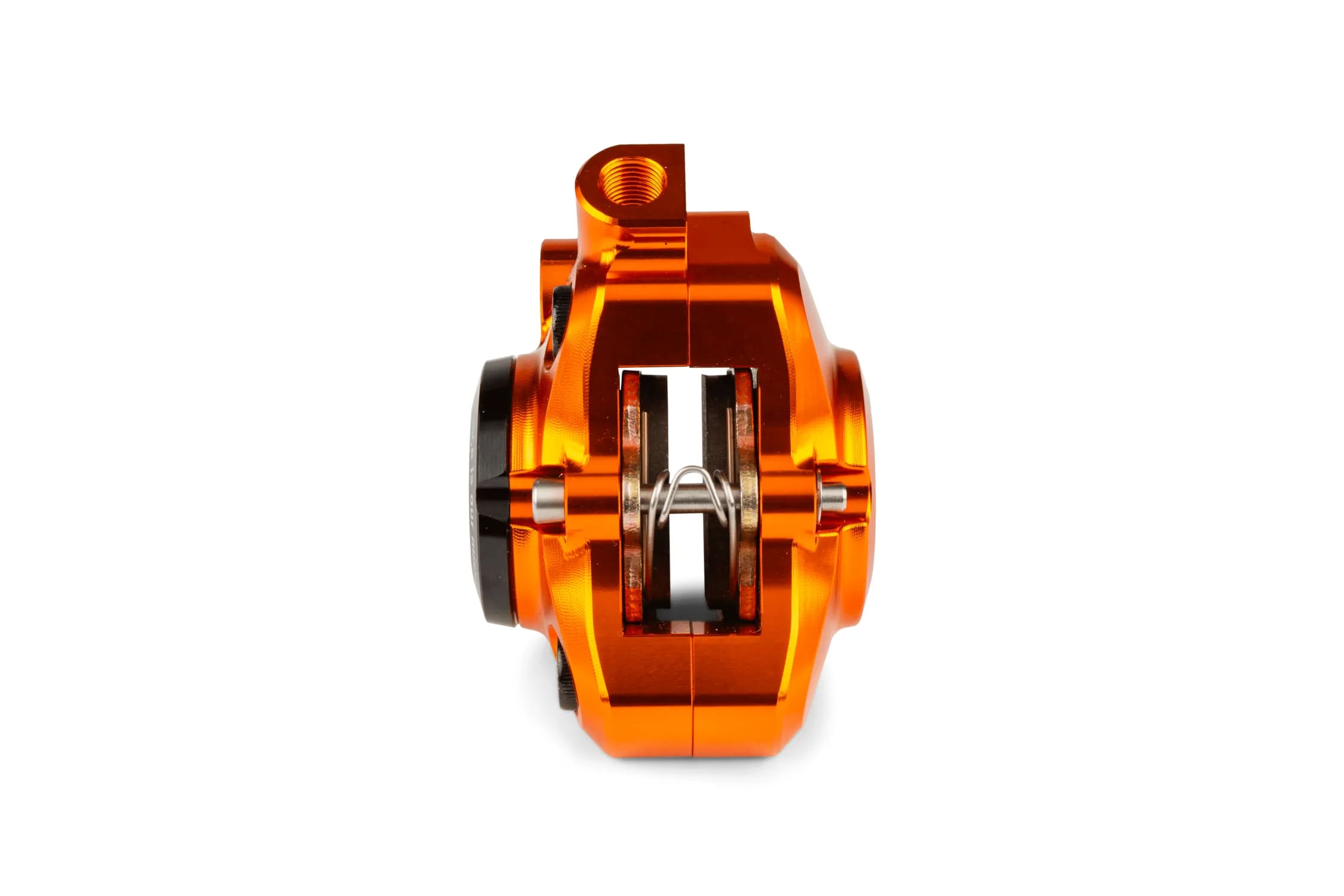 S6-1400381/OR Pinza freno anteriore alluminio CNC Stage6 Minarelli / Piaggio / Peugeot arancione