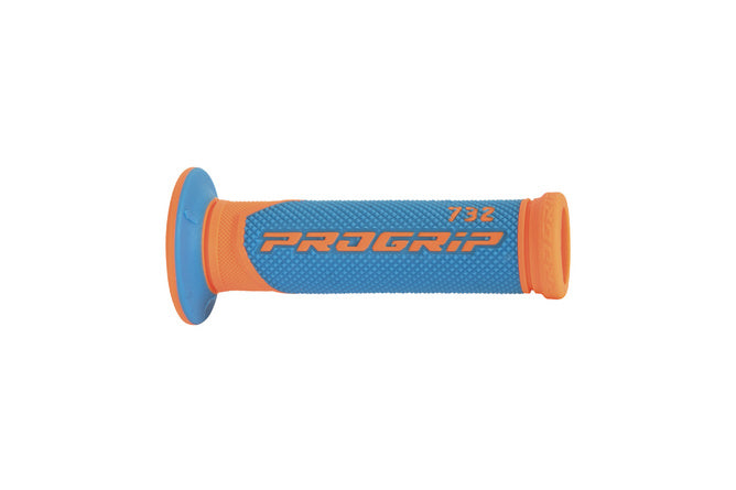 PG732-364 Manopole Progrip 732 Blu / Arancio