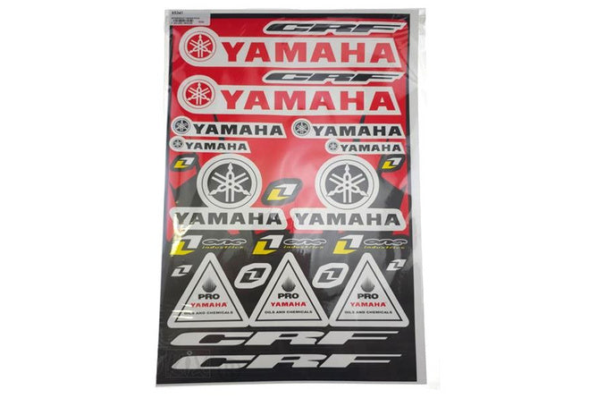 SP-95341 Foglio Adesivi Yamaha Rosso