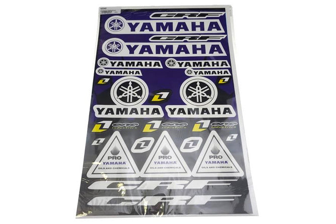 SP-95342 Foglio Adesivi Yamaha Blu