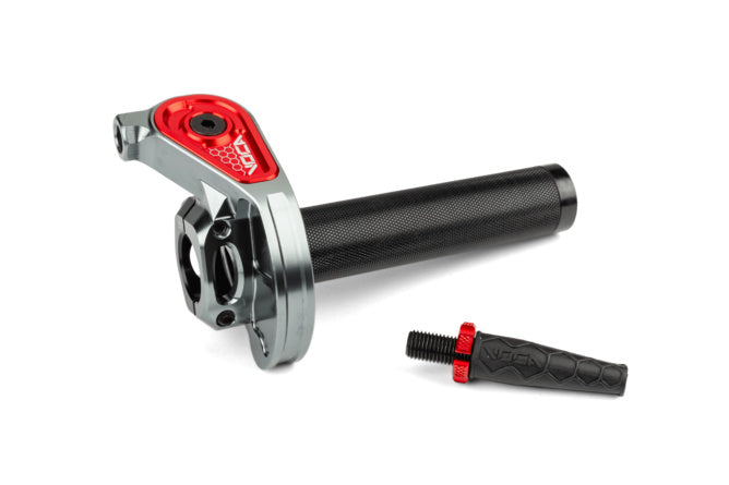 VCR-RD13.90QUICK/RE Comando Gas Rapido Voca Bestia CNC 90º Rosso