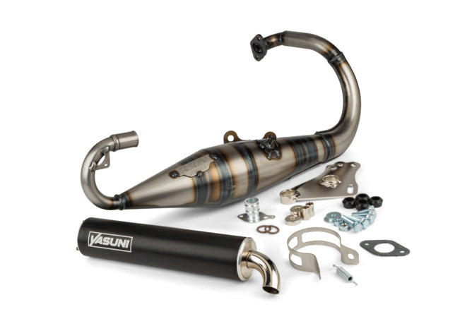 YAS1002B-RPRO Scarico Yasuni R-Pro Peugeot verticale Nero