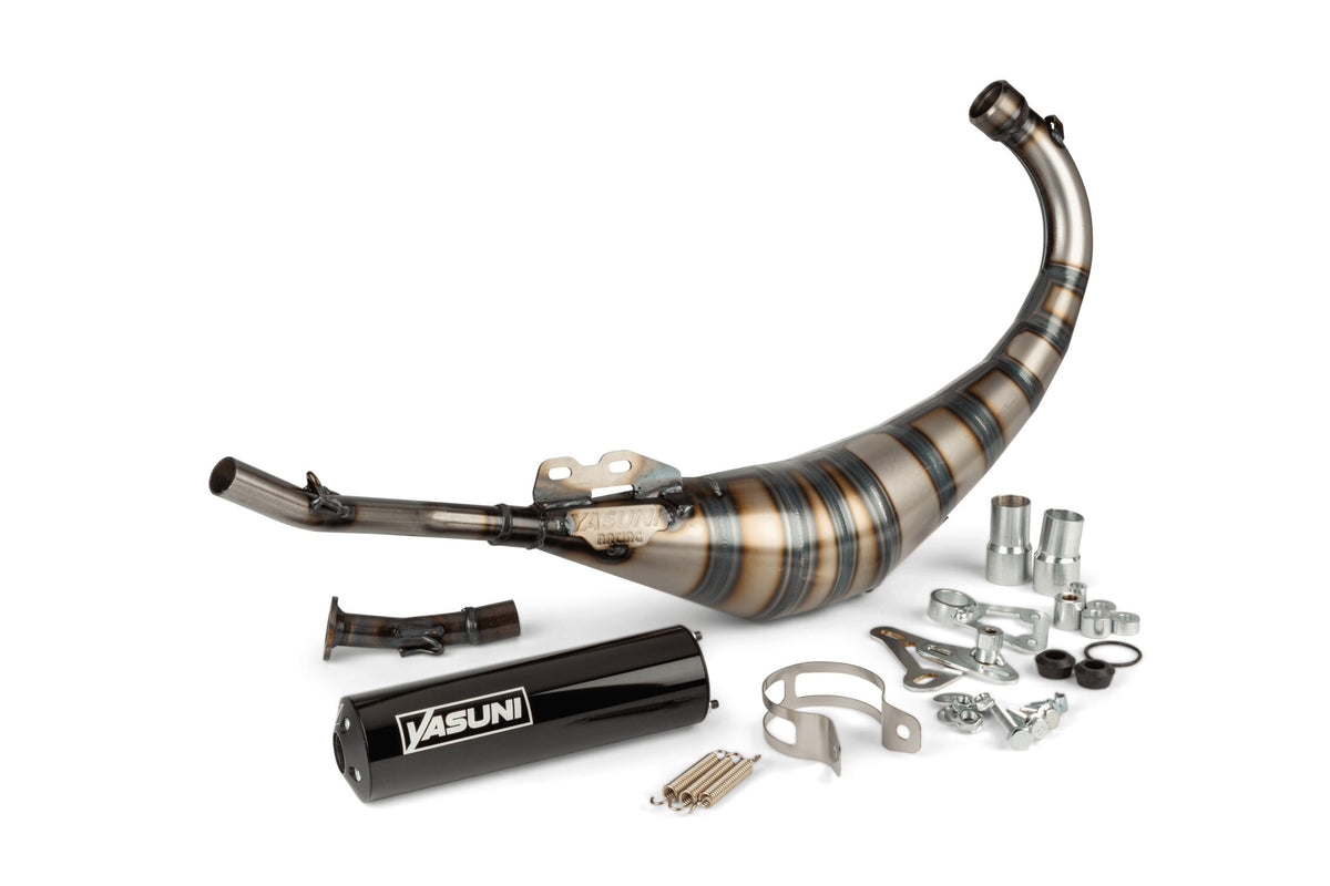 YAS914TH Yasuni R3 Exhaust Yamaha TZR 50 Black