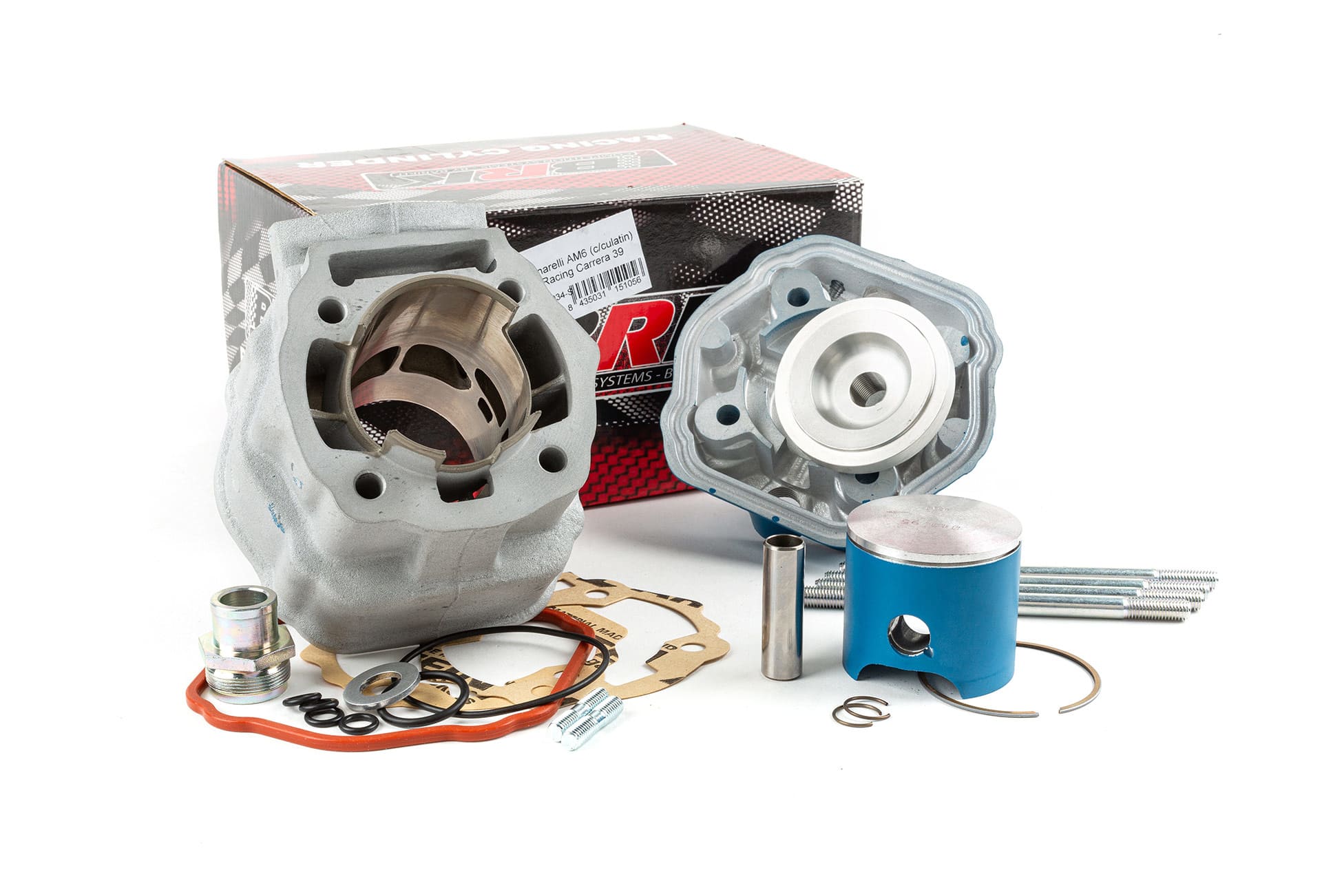 BAR-EQ-1032-S Gruppo Termico testa modulare BRK Racing 80cc Derbi Euro 3 / Euro 4