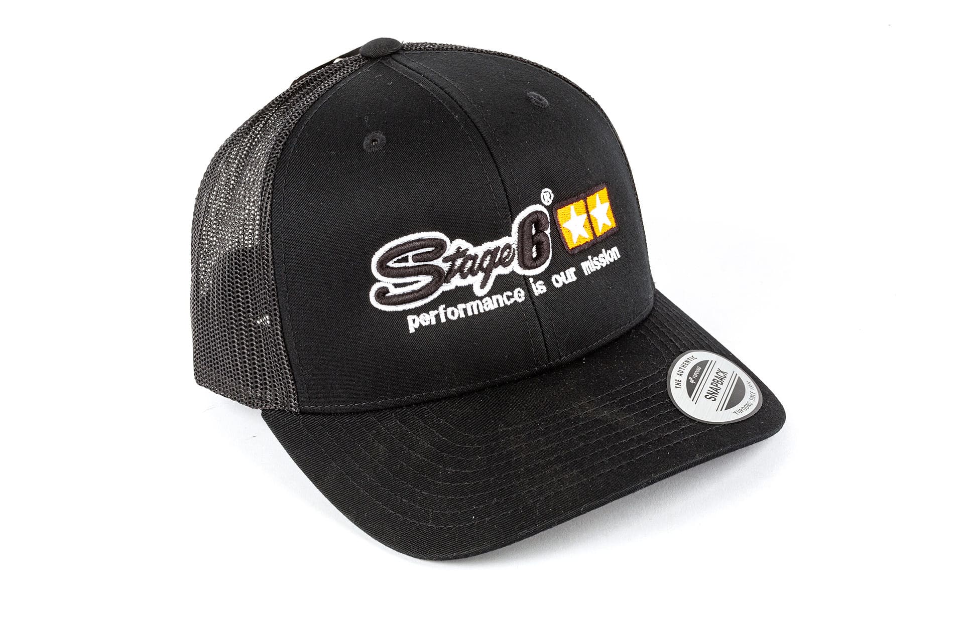 CAPS6BK/TR Cappellino da Baseball Trucker Stage6 nero, COD: CAPS6BK/TR