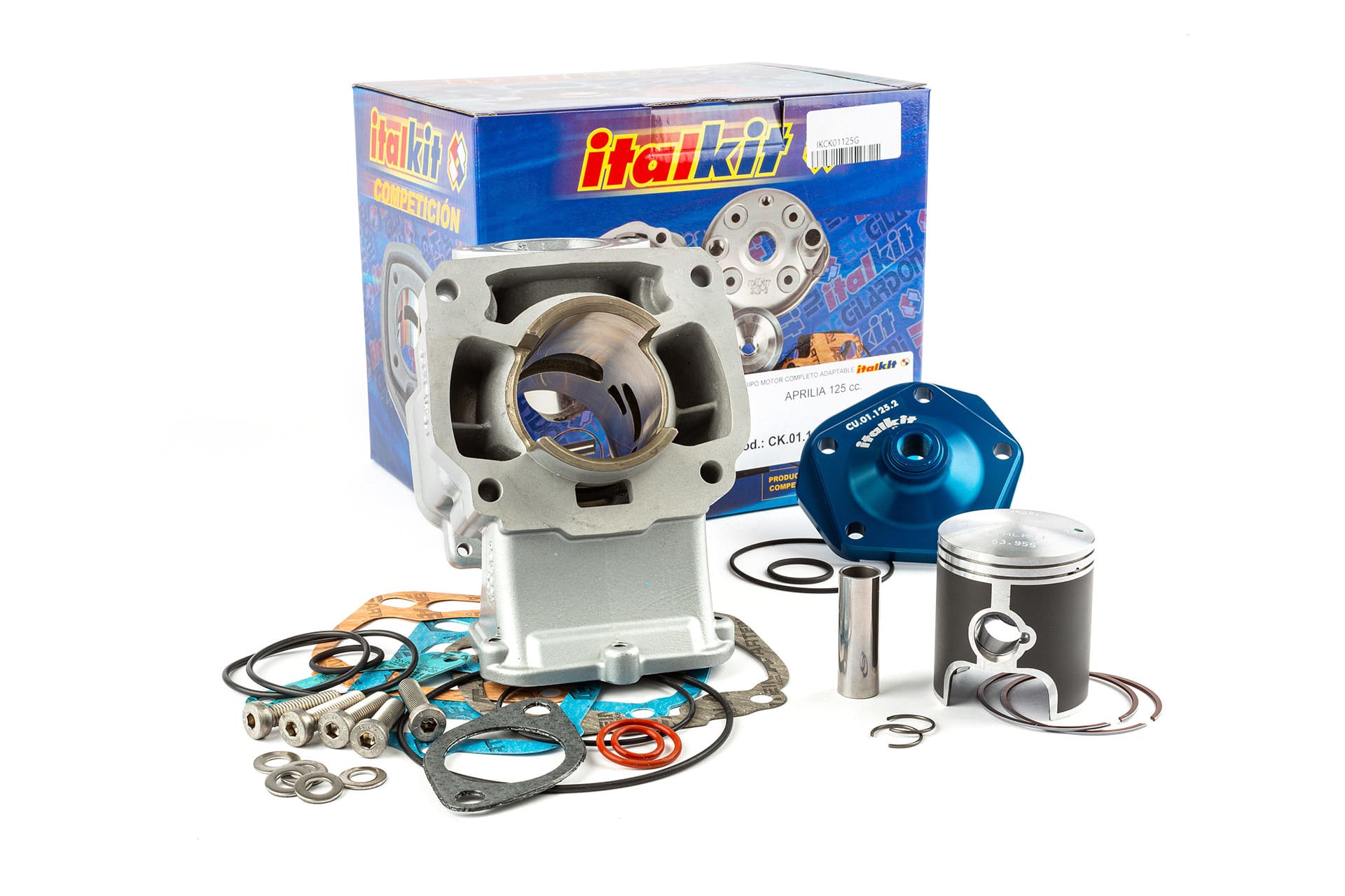 IKCK01125G Gruppo Termico d.54mm Italkit 125cc Aprilia RS 125cc (motore 122), COD: IKCK01125G