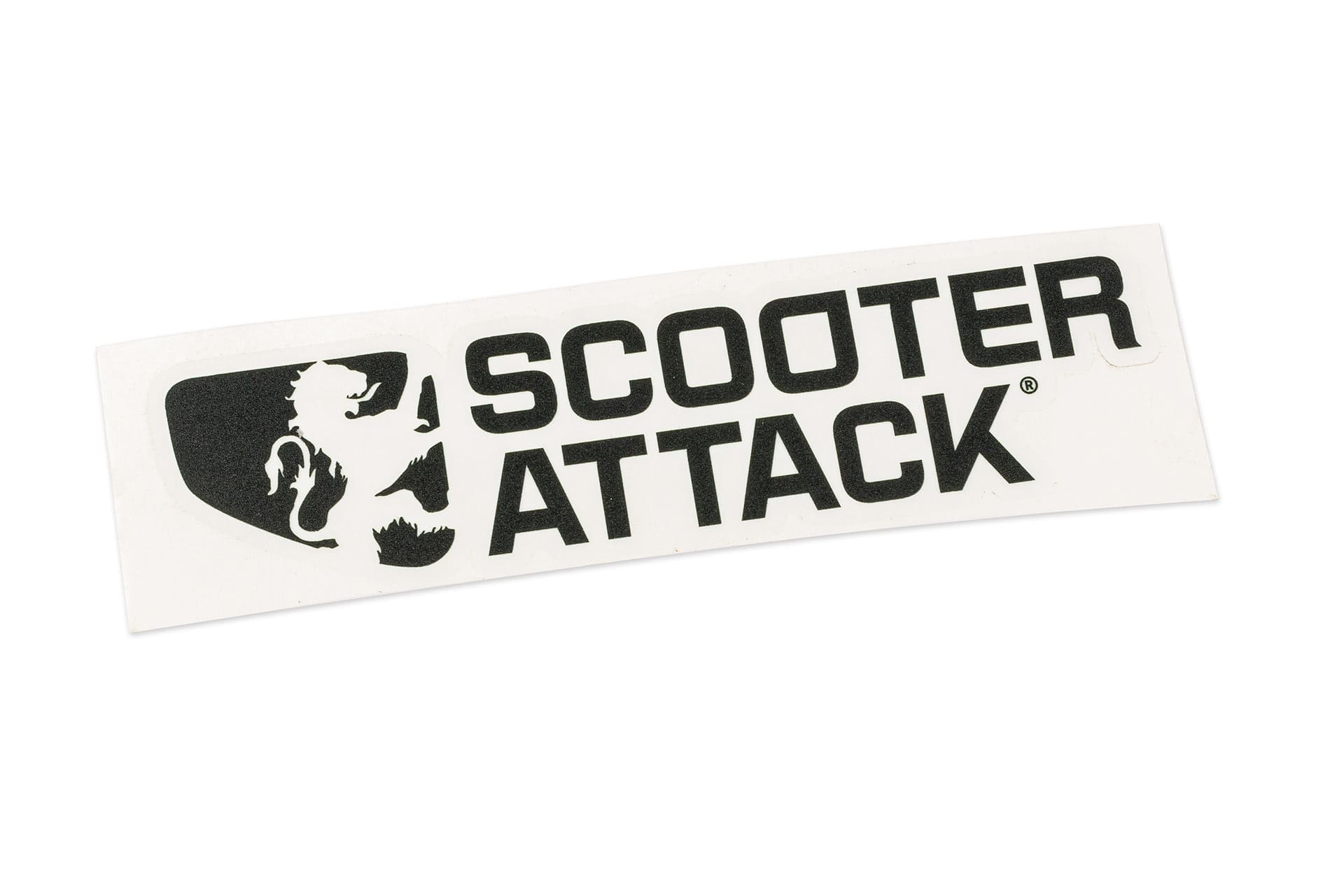 L-SASCOOTERATTACK/BK Adesivo Scooter-Attack, nero, COD: L-SASCOOTERATTACK/BK