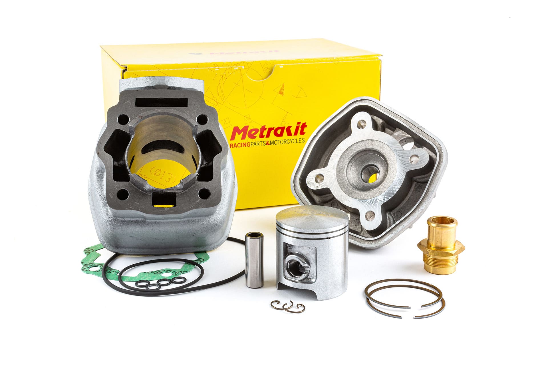 MK800D2534 Gruppo Termico Metrakit 70cc, Ghisa grigia, Derbi Euro3 (D50B0), COD: MK800D2534