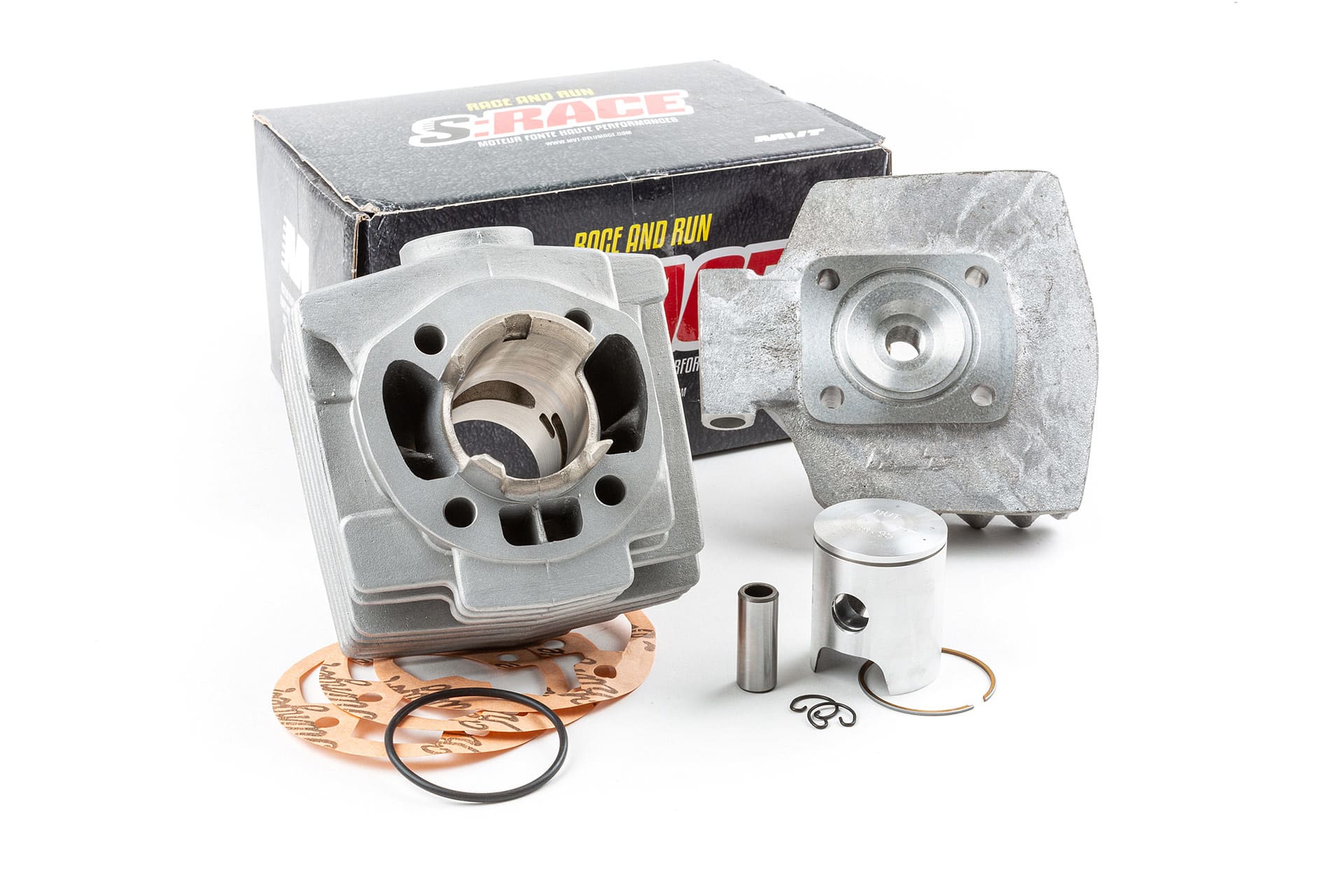 MVT-HM34 Gruppo Termico alu 50cc MVT G1 S-Race MBK 51, COD: MVT-HM34