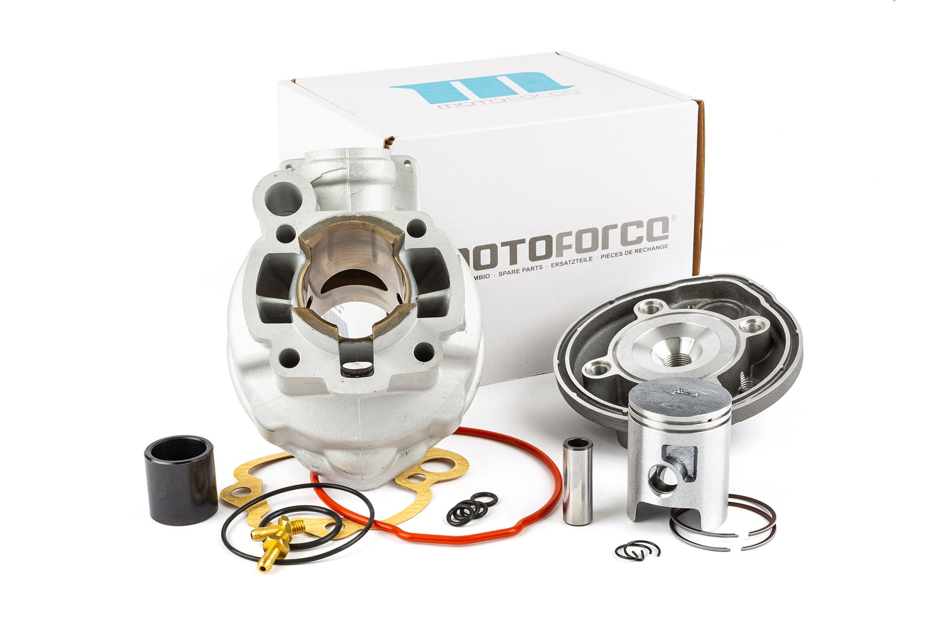 mf25.11007 gruppo termico motoforce d.40mm minarelli am6 alluminio camicia in nicasil