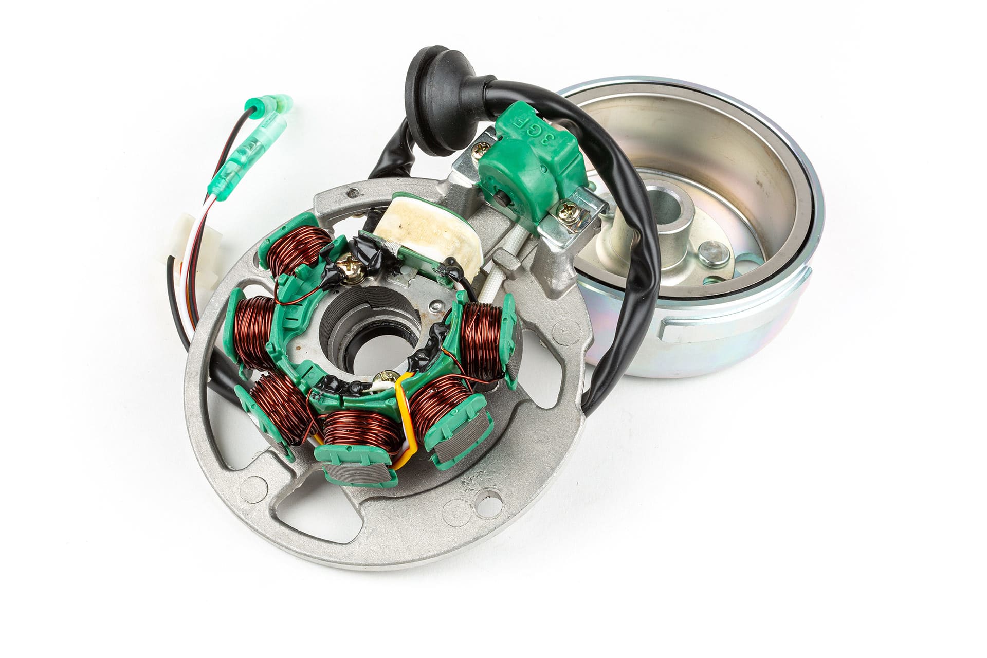 mf09.16602 gruppo statore + volano minarelli orizzontale fino a 2003, COD: MF09.16602