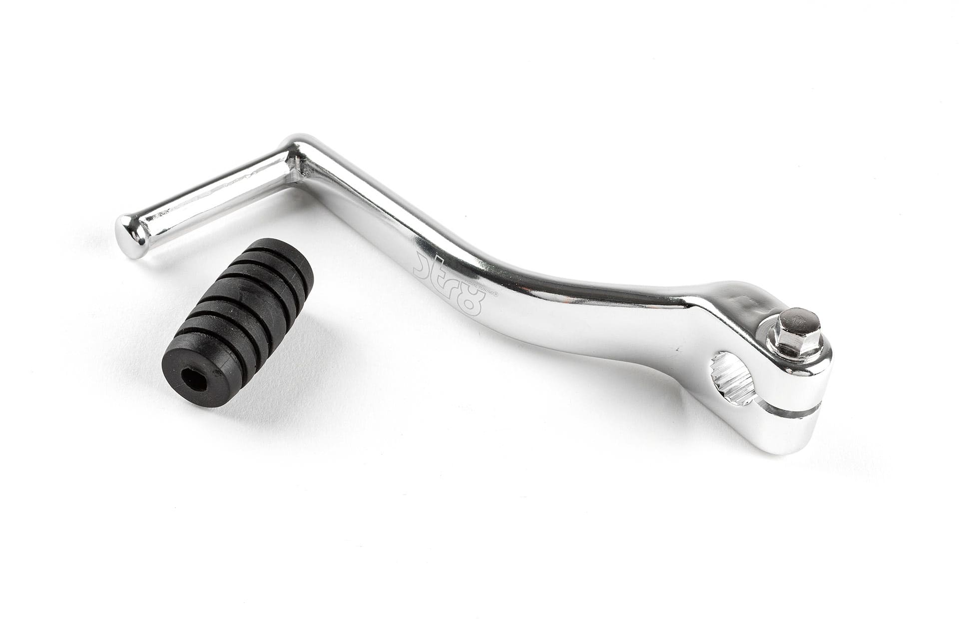 STR-028.46/CR Pedalina Cambio non pieghevole Alu cromato Derbi, COD: STR-028.46/CR